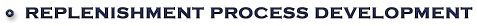 Replenishment Process Development
